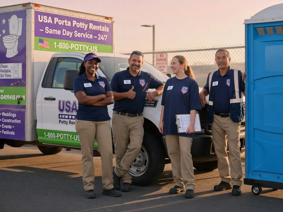Porta Potty Rental company in Orange Cove, CA